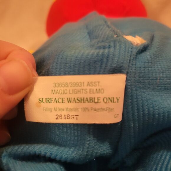 Sesame Street 16” Magic Lights ELMO Musical Stuffed Plush Vintage 1997 TYCO - Picture 6 of 10